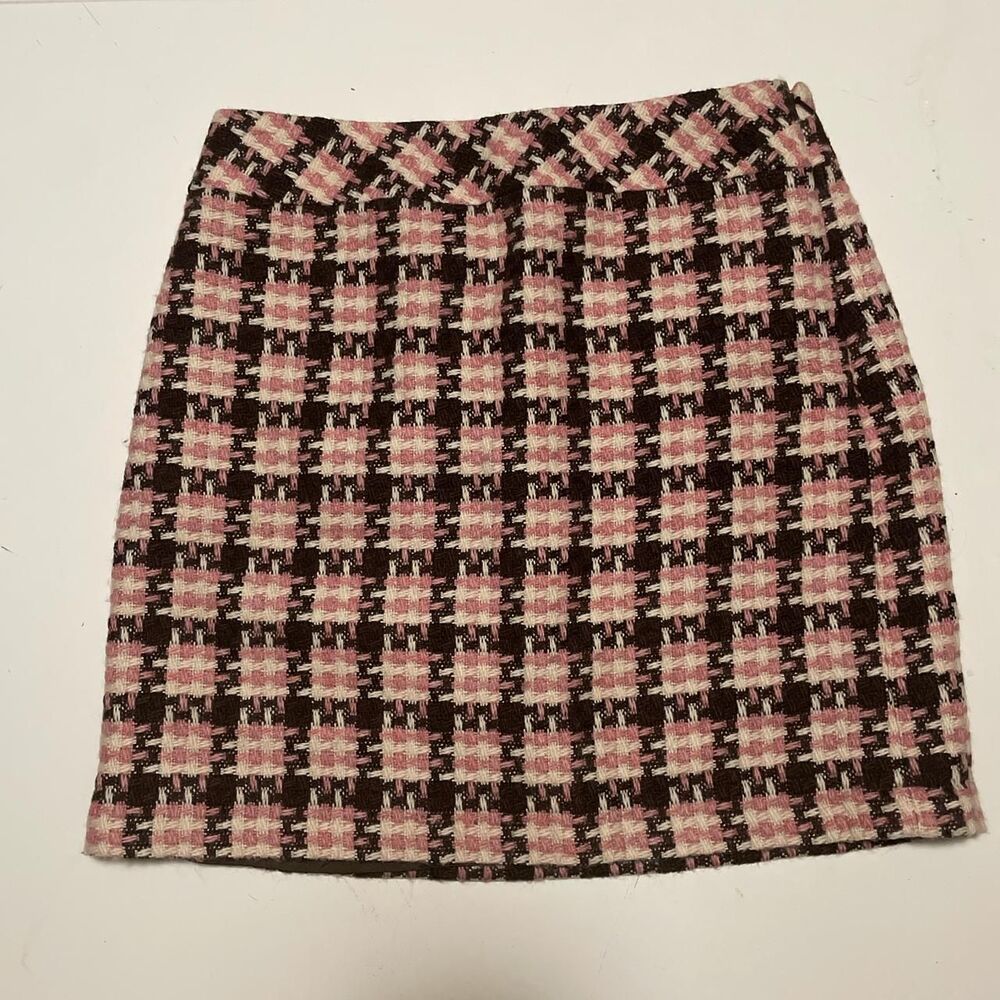 Loft Tweed Wool Skirt